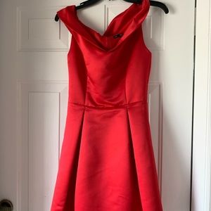 Basic Red Zara Dress
